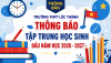 THÔNG BÁO TẬP TRUNG HỌC SINH ĐẦU NĂM HỌC 2026 - 2027